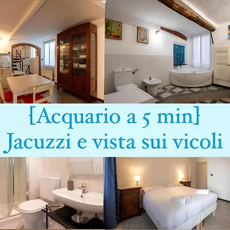 Acquario A 5 Min - Jacuzzi E Vista Sui Vicoli Apartamento