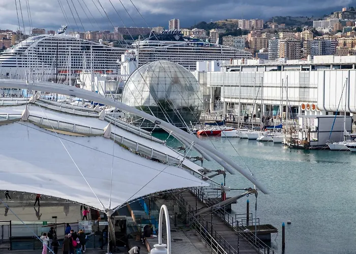 Acquario A 5 Min - Jacuzzi E Vista Sui Vicoli Genua