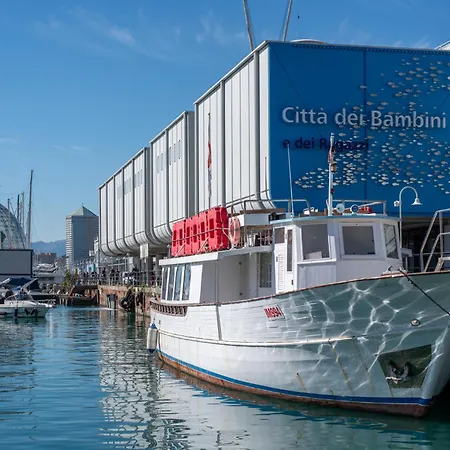Apartamento Acquario A 5 Min - Jacuzzi E Vista Sui Vicoli Génova